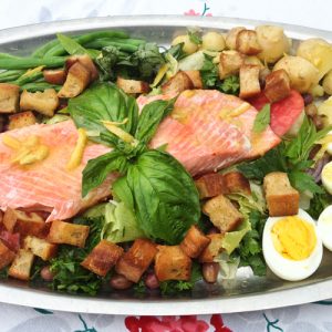 Homemade Salmon Niçoise Salad