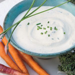 Fourth of July Superfood Dip Recipe: Cauliflower Ranch