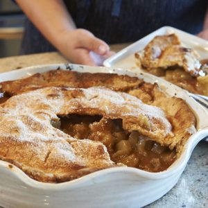 Rustic Caramel-Apple Pie