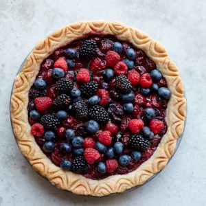 The Easiest Summer Fruit Pie